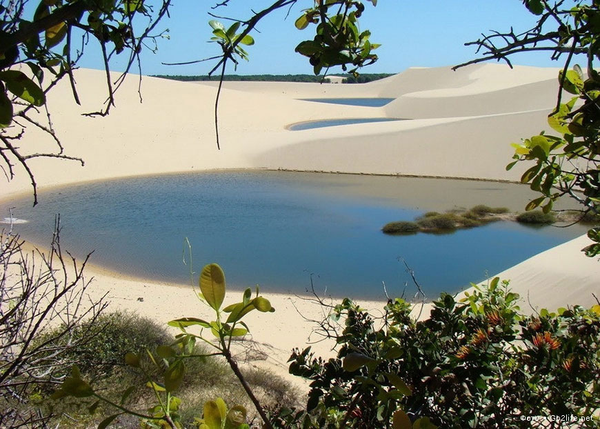 Национальный парк Lencois Maranhenses Бразилия 13